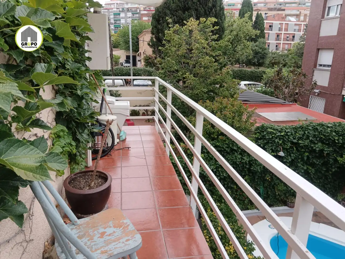 Terraza de Ático de alquiler en Esplugues de Llobregat con Aire acondicionado, Calefacción y Terraza