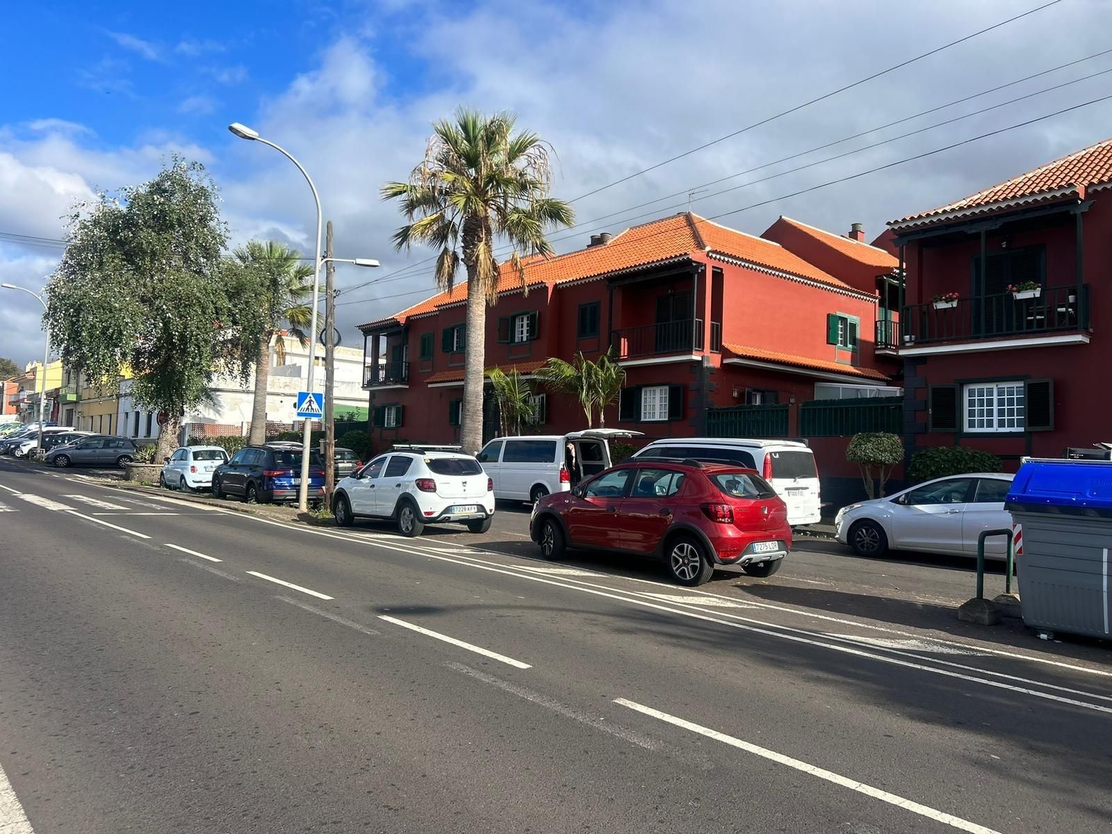 Vista exterior de Casa adosada de lloguer en El Sauzal amb Terrassa