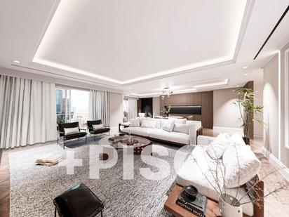 Living room of Flat for sale in  Madrid Capital  with Air Conditioner, Heating and Terrace