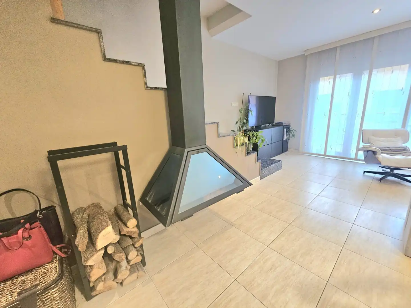 Wohnzimmer von Haus oder Chalet zum Verkauf in Vic mit Heizung, Privatgarten und Terrasse