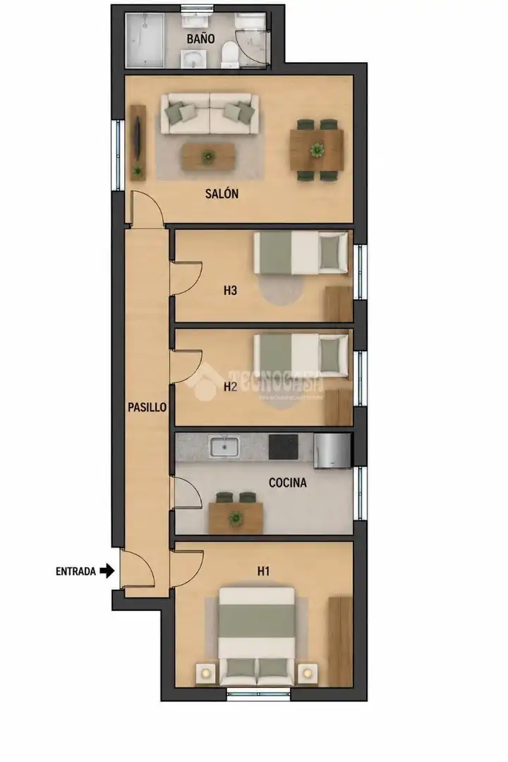 Flat for sale in Salut - Lloreda, imagen 16