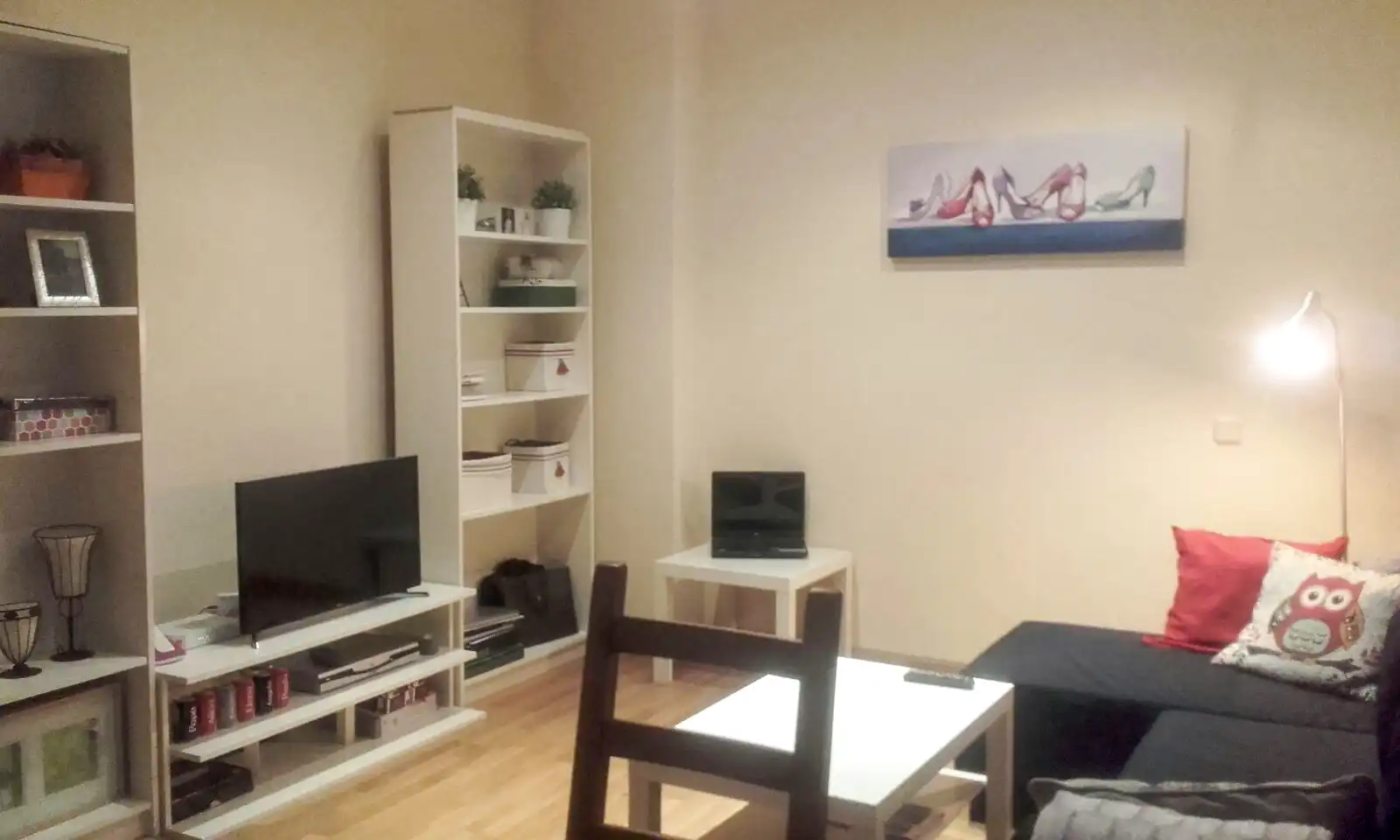 Wohnzimmer von Wohnung zum Verkauf in Madrid mit Klimaanlage und Heizung