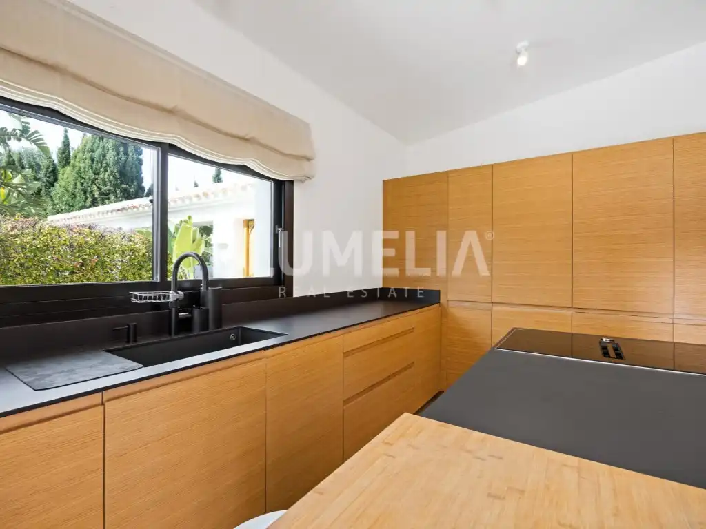 Cocina de Casa o chalet en venta en Jávea / Xàbia con Aire acondicionado, Jardín privado y Terraza