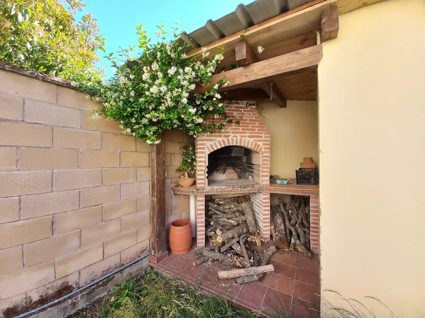 Terraza de Casa adosada en venta en Cayuela con Calefacción, Jardín privado y Terraza
