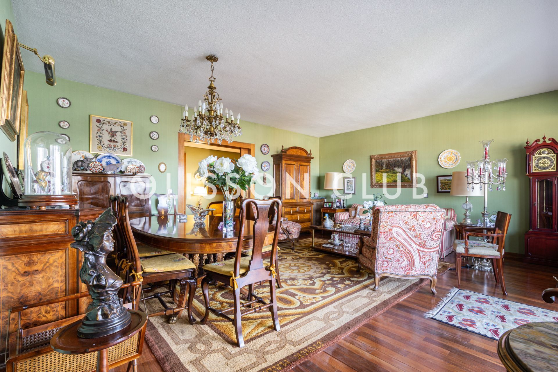 Dining room of Flat for sale in  Madrid Capital  with Air Conditioner, Heating and Terrace