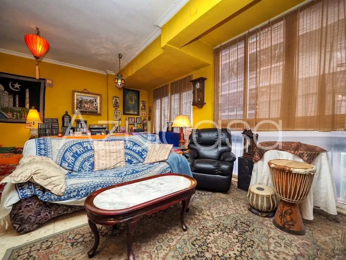 Sala de estar de Piso en venta en Alicante / Alacant con Aire acondicionado