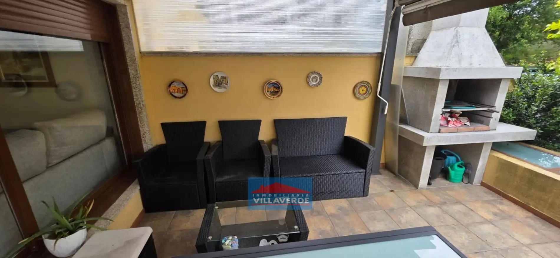 Terraza de Casa adosada en venta en Cangas  con Calefacción, Terraza y Trastero