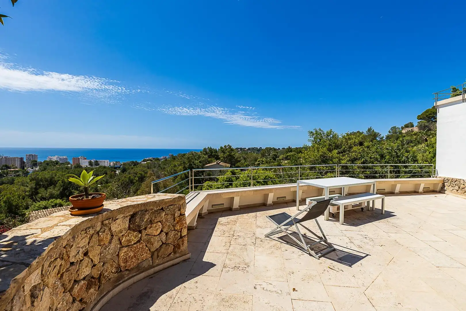 Terrassa de Casa o xalet en venda en  Palma de Mallorca amb Aire condicionat, Jardí privat i Terrassa