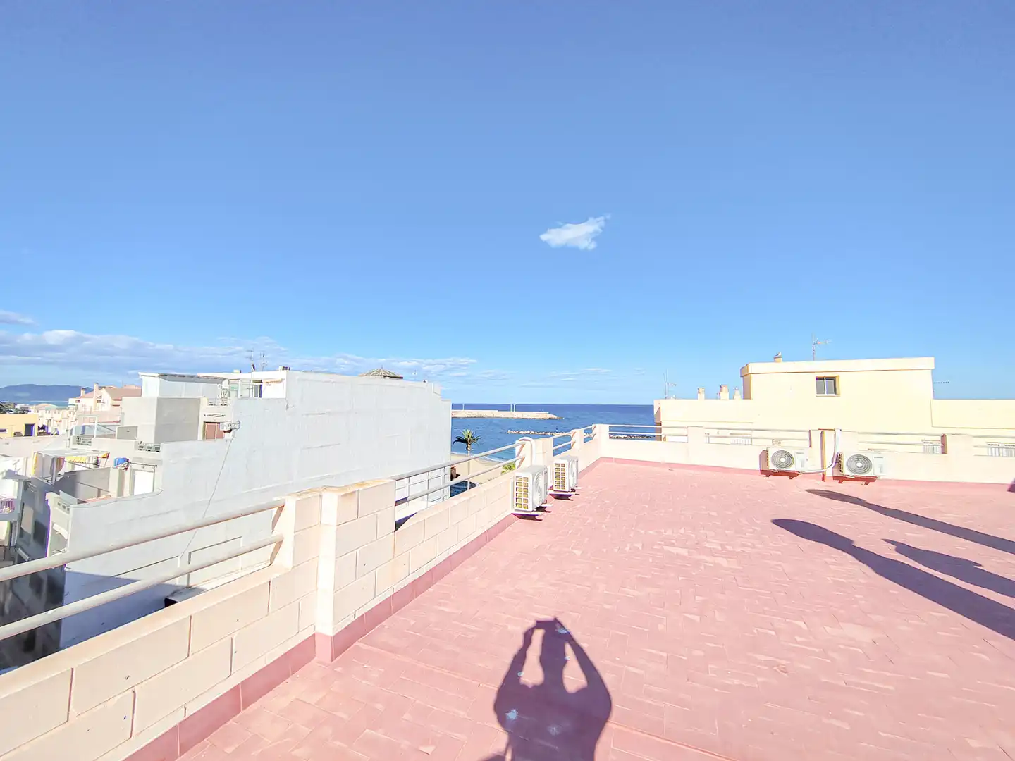 Terrasse von Wohnung zum Verkauf in Garrucha mit Klimaanlage, Heizung und Ofen