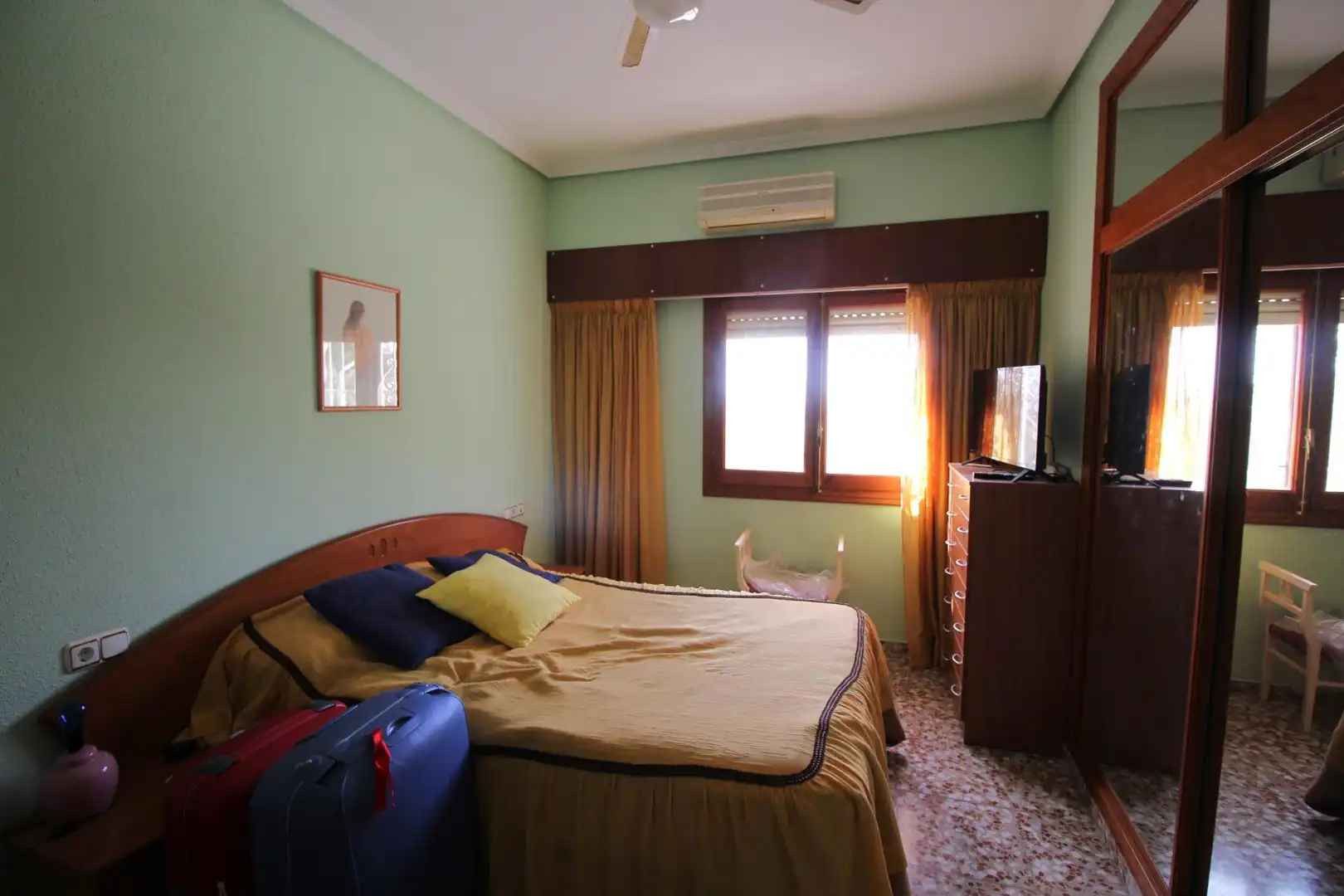 Habitación de Casa o chalet en venta en Alicante / Alacant con Aire acondicionado, Terraza y Piscina