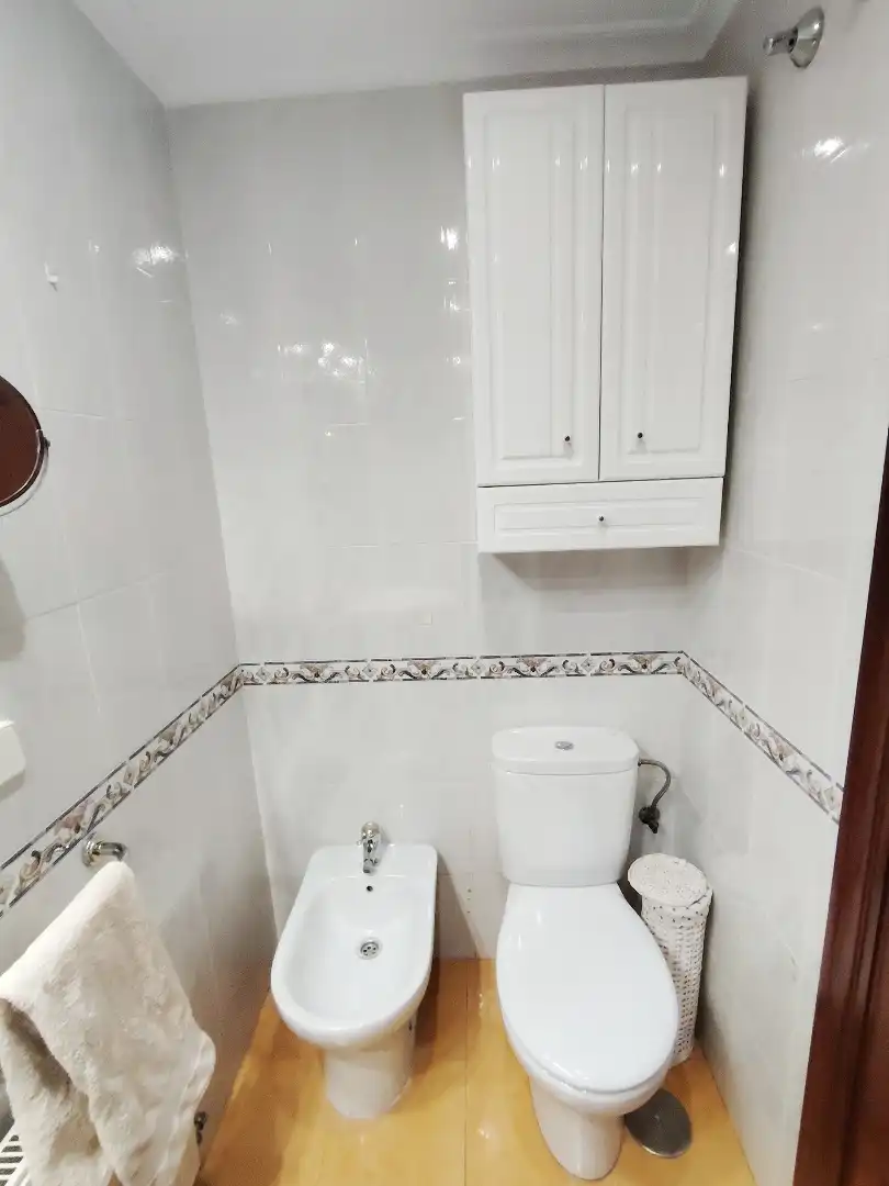 Bathroom of Flat for sale in Gijón   with Heating, Parquet flooring and Terrace