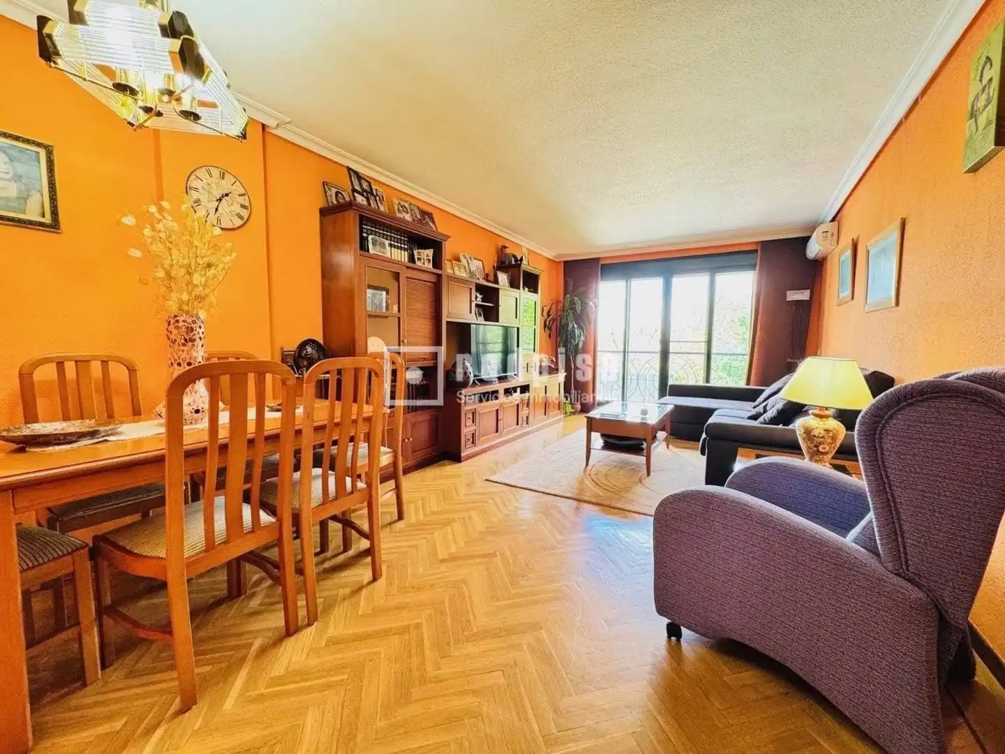 Sala de estar de Piso en venta en Fuenlabrada con Aire acondicionado, Calefacción y Parquet