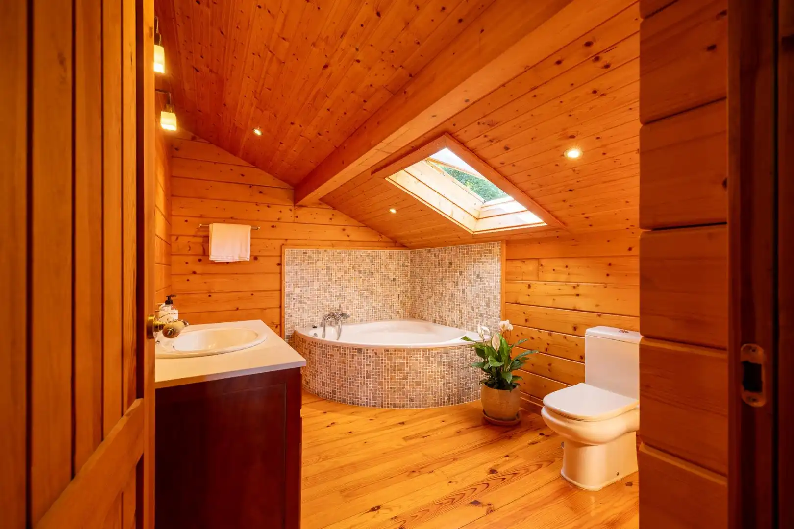 Baño de Casa o chalet en venta en Salceda de Caselas con Calefacción, Jardín privado y Terraza