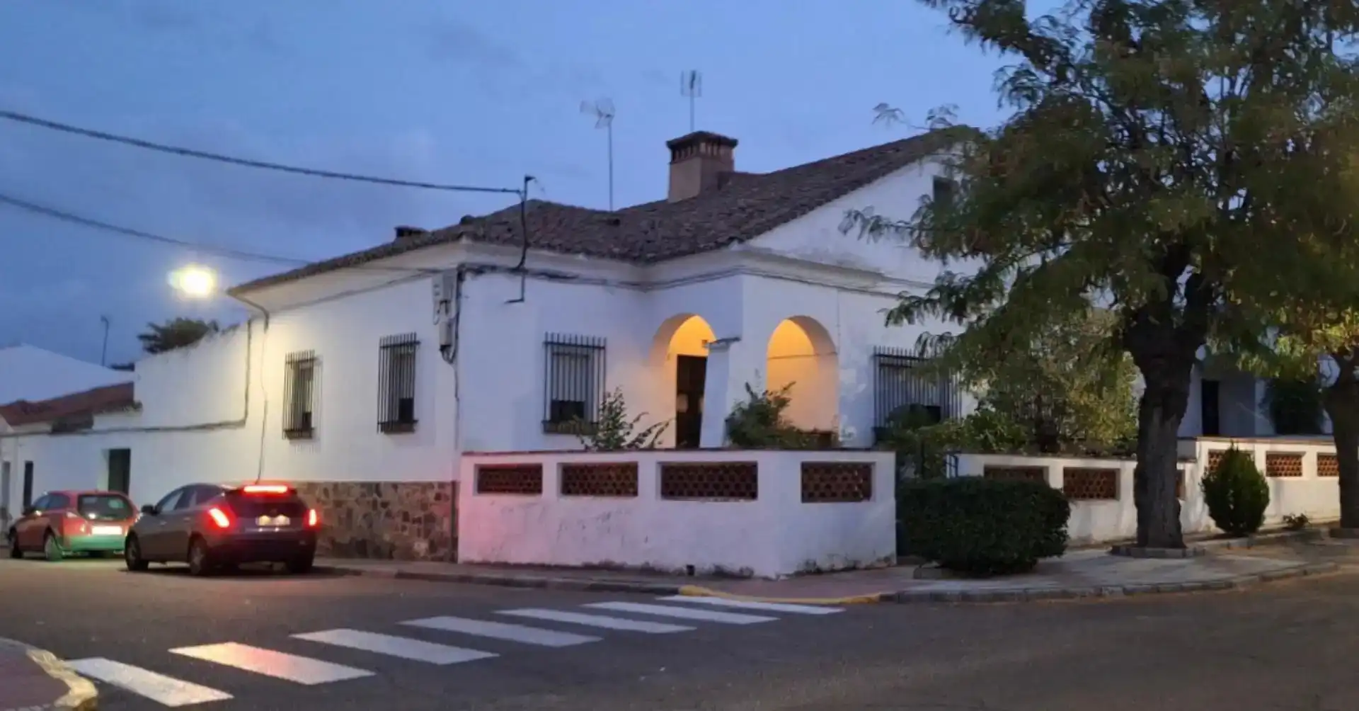 Vista exterior de Casa o chalet en venta en Castuera con Jardín privado, Amueblado y Balcón