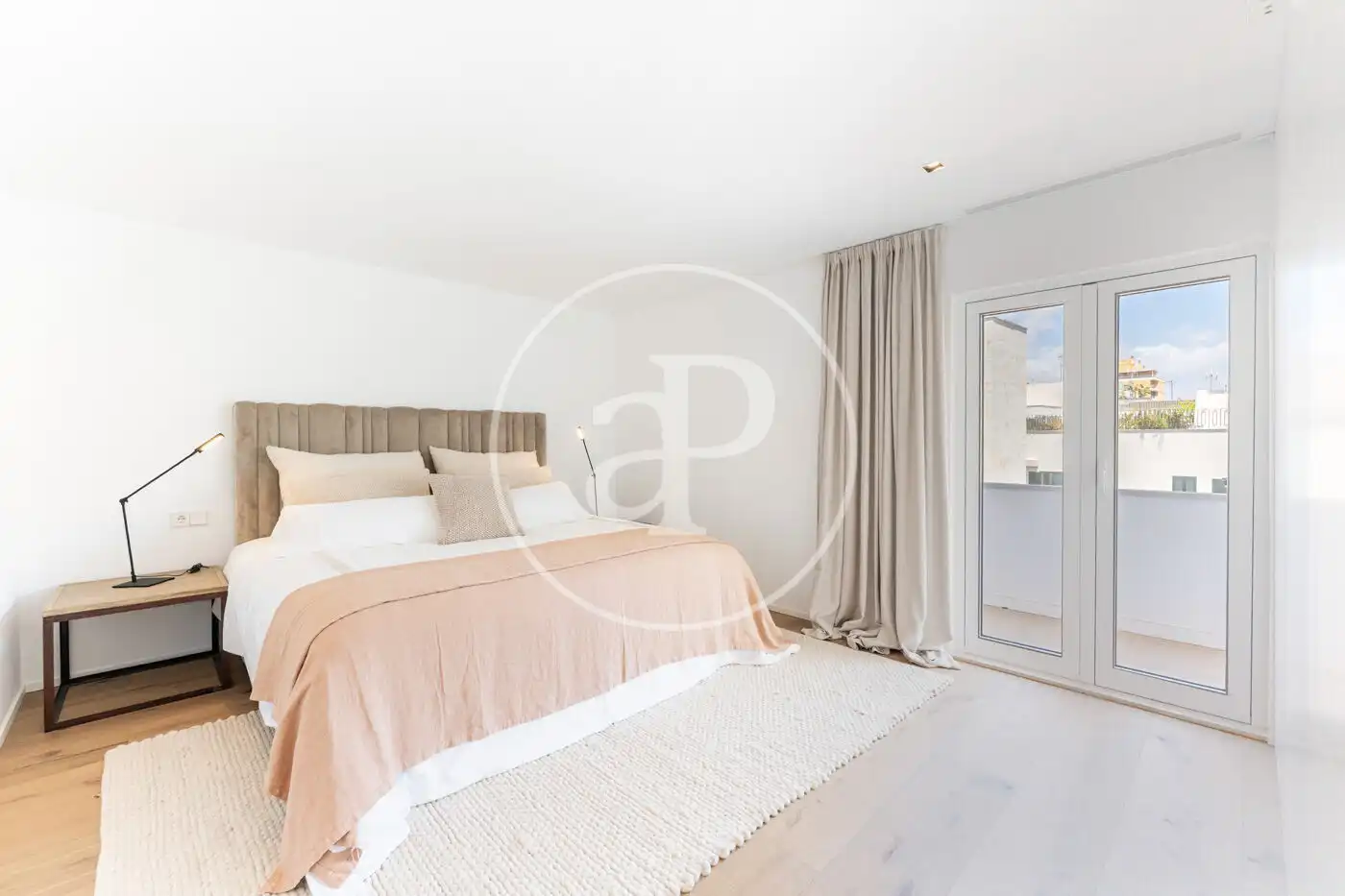 Bedroom of Flat for sale in  Palma de Mallorca  with Air Conditioner, Heating and Terrace