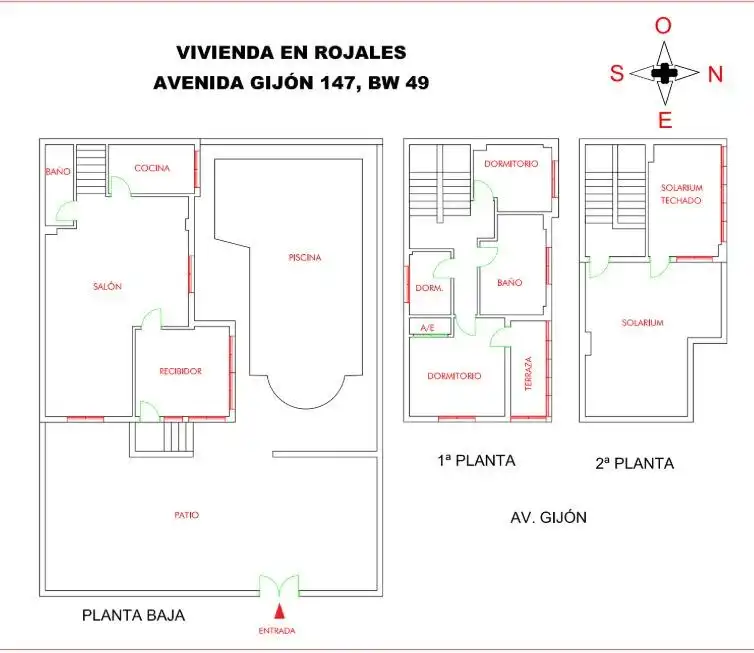 Bungalow avec piscine à vendre à Avenida Gijón 147, imagen 29