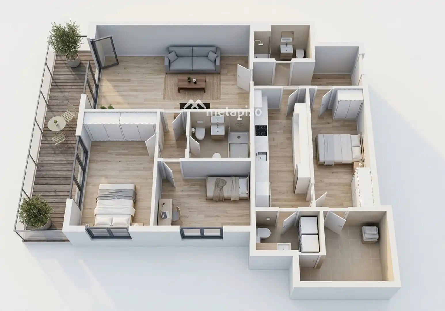 Piso con piscina en venta en Cossetània, imagen 61