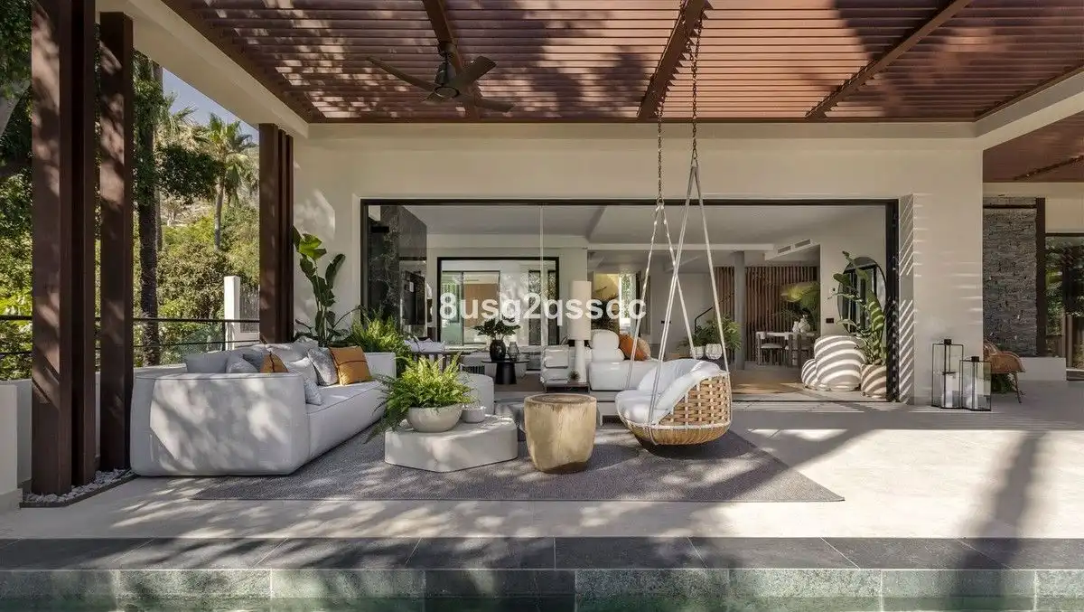 Terraza de Casa o chalet en venta en Marbella con Piscina comunitaria