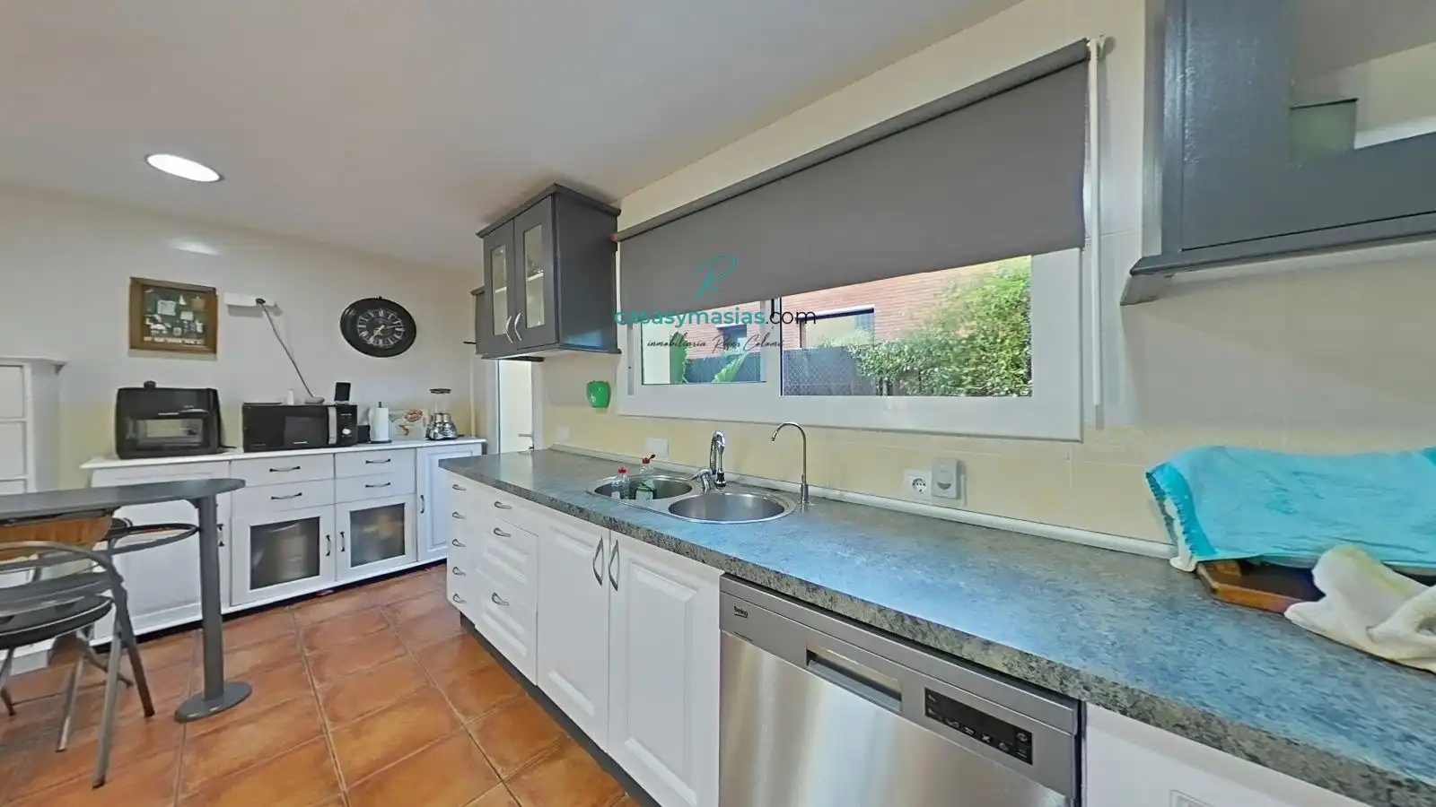Cocina de Casa o chalet en venta en Cunit con Aire acondicionado, Calefacción y Piscina