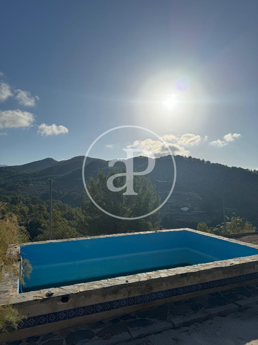 Piscina de Casa o chalet en venta en Torremanzanas / La Torre de les Maçanes con Jardín privado, Terraza y Piscina