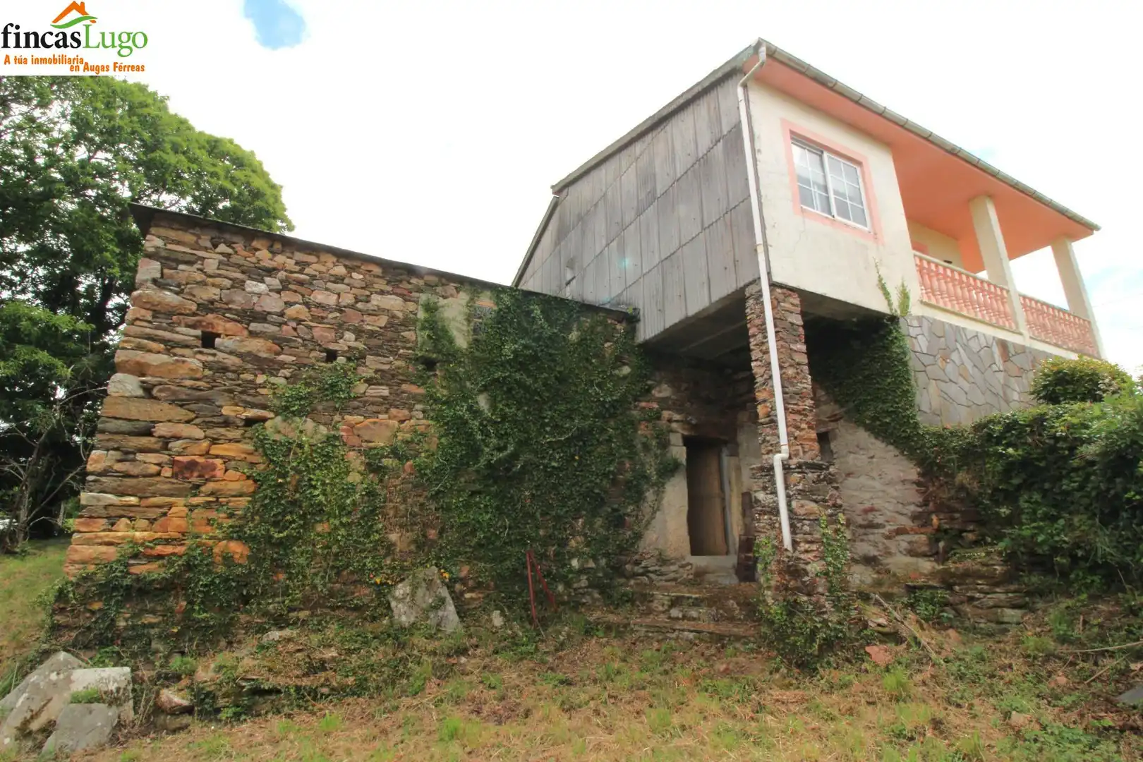 Vista exterior de Casa o chalet en venta en Begonte con Calefacción, Jardín privado y Terraza