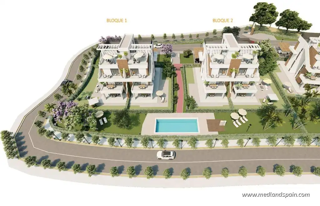 Apartament amb piscina en venda a Hacienda del Álamo Golf, imagen 10