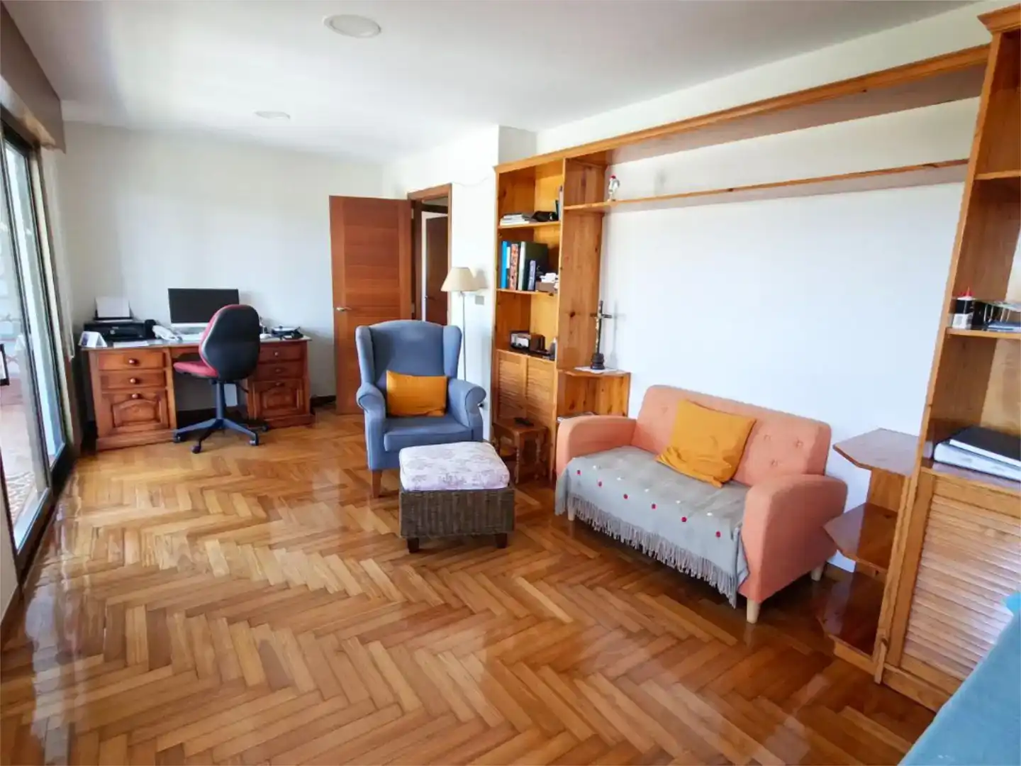 Sala de estar de Casa o chalet en venta en Nigrán con Balcón