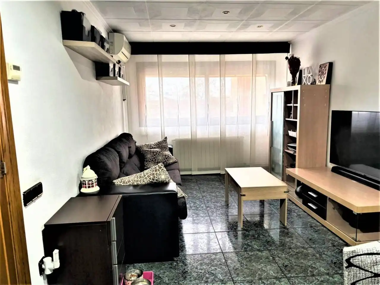 Sala d'estar de Pis en venda en Terrassa amb Aire condicionat i Calefacció