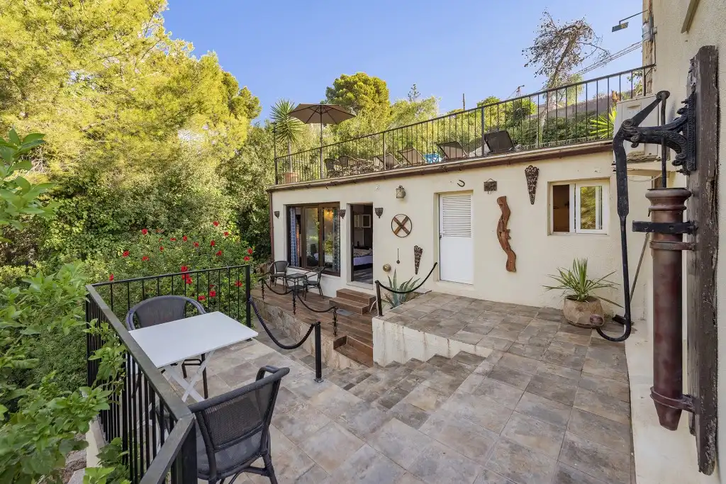 Terraza de Casa o chalet en venta en Calvià con Aire acondicionado, Jardín privado y Terraza