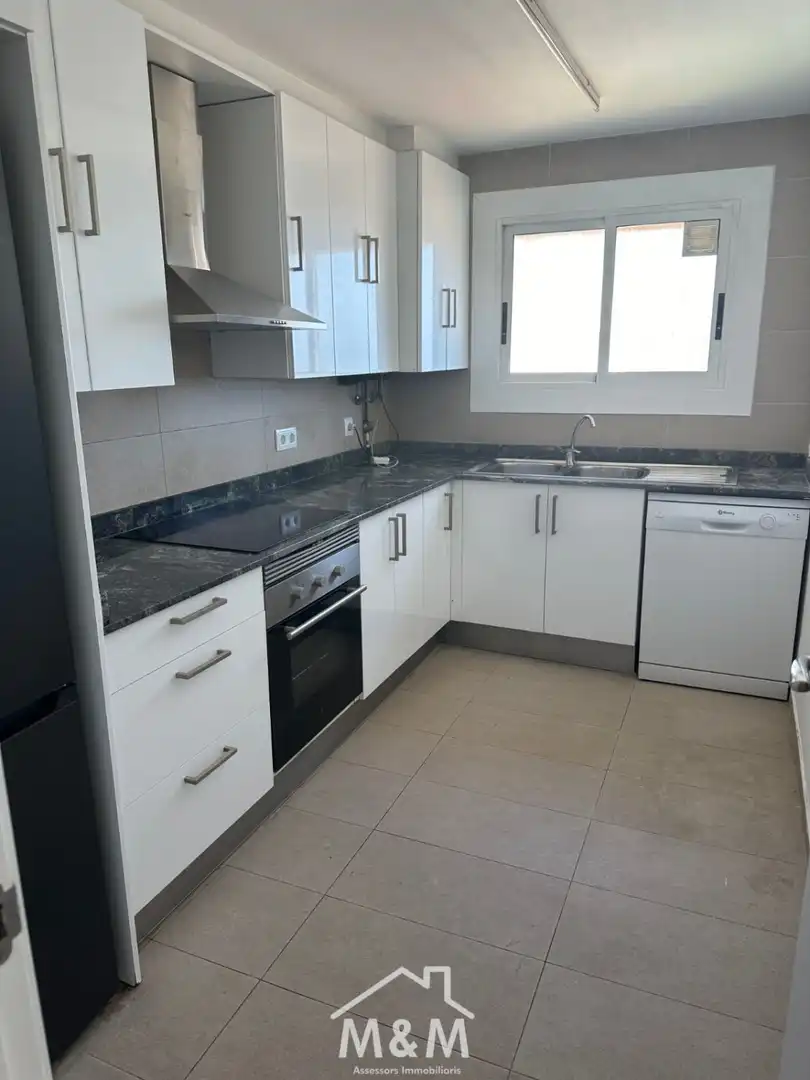 Kitchen of Attic for rent in Castelldefels  with Heating, Terrace and Community pool