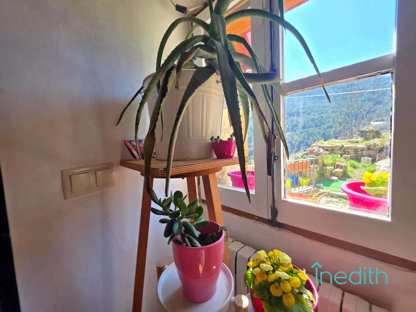 Terrassa de Casa o xalet en venda en El Pont de Bar amb Aire condicionat, Jardí privat i Terrassa