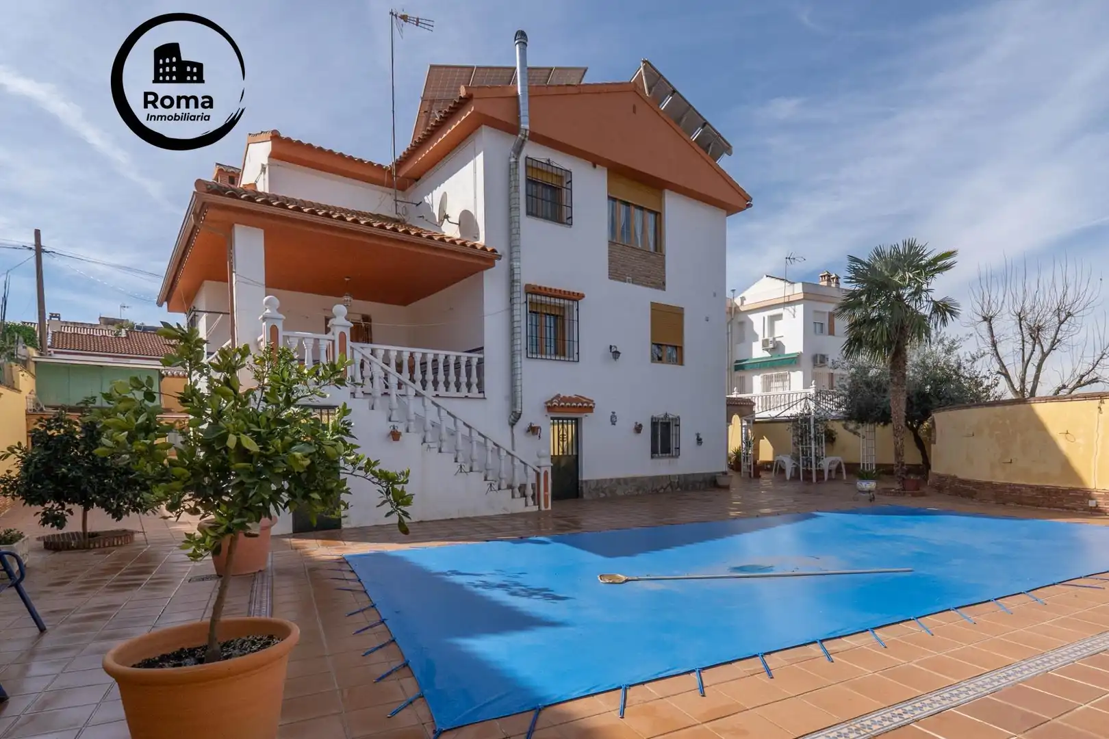 Chalet con terraza en venta en Villa de Otura
