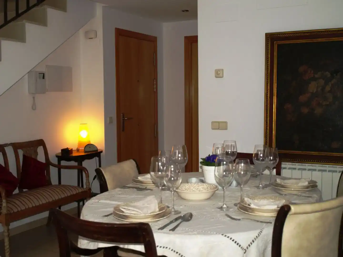 Esszimmer von Wohnung zur Miete in Sant Feliu de Guíxols mit Abstellraum und Balkon