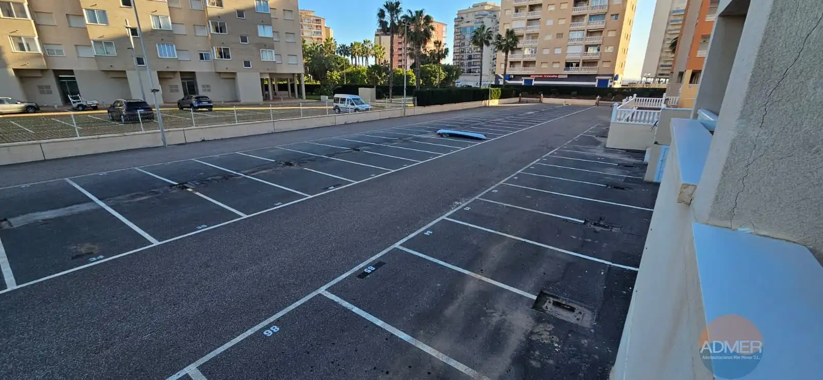 Parking of Flat for sale in La Manga del Mar Menor  with Terrace, Storage room and Furnished