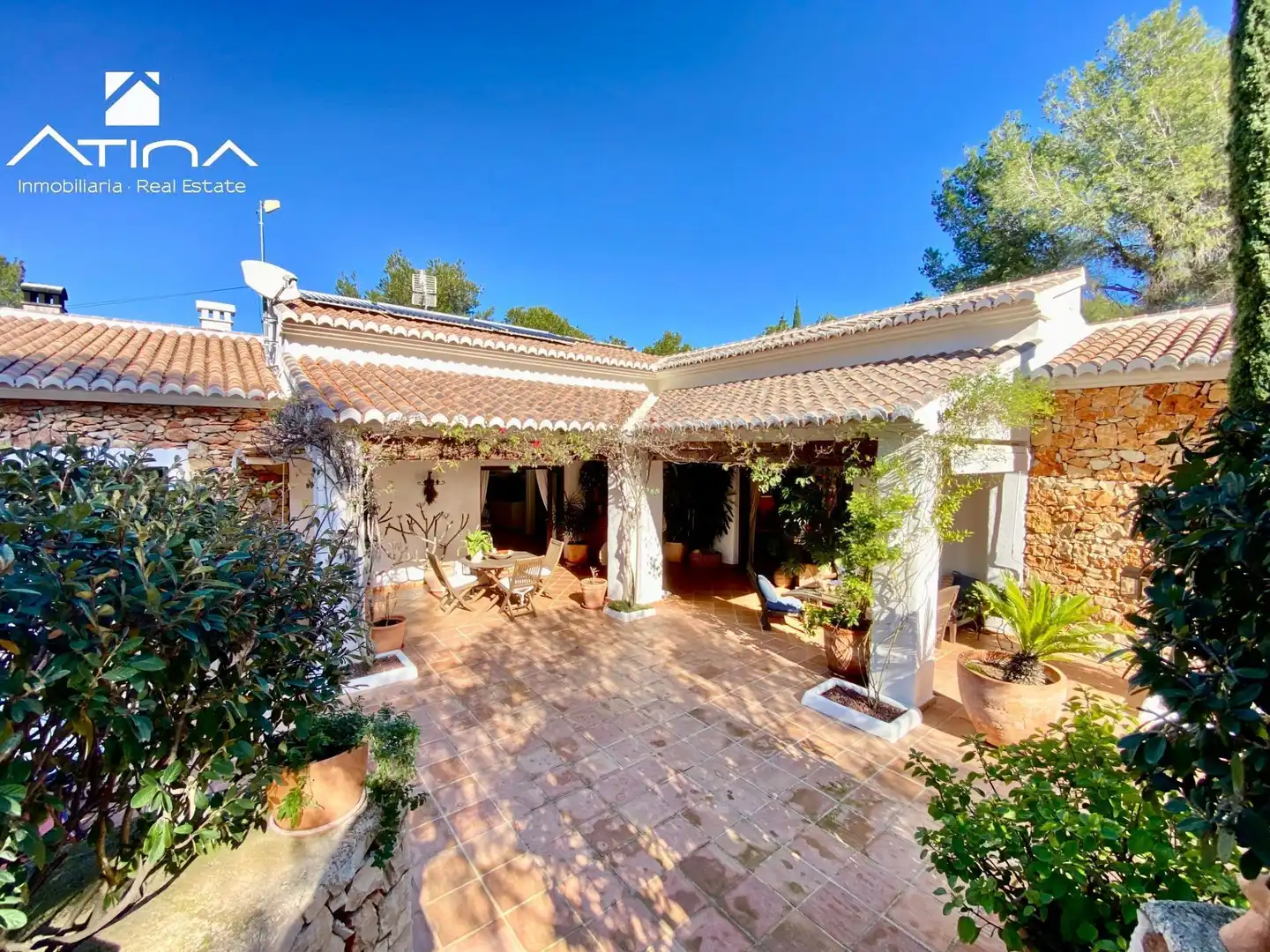 Garden of Houses for sale in Jávea / Xàbia  with Air Conditioner, Private garden and Terrace