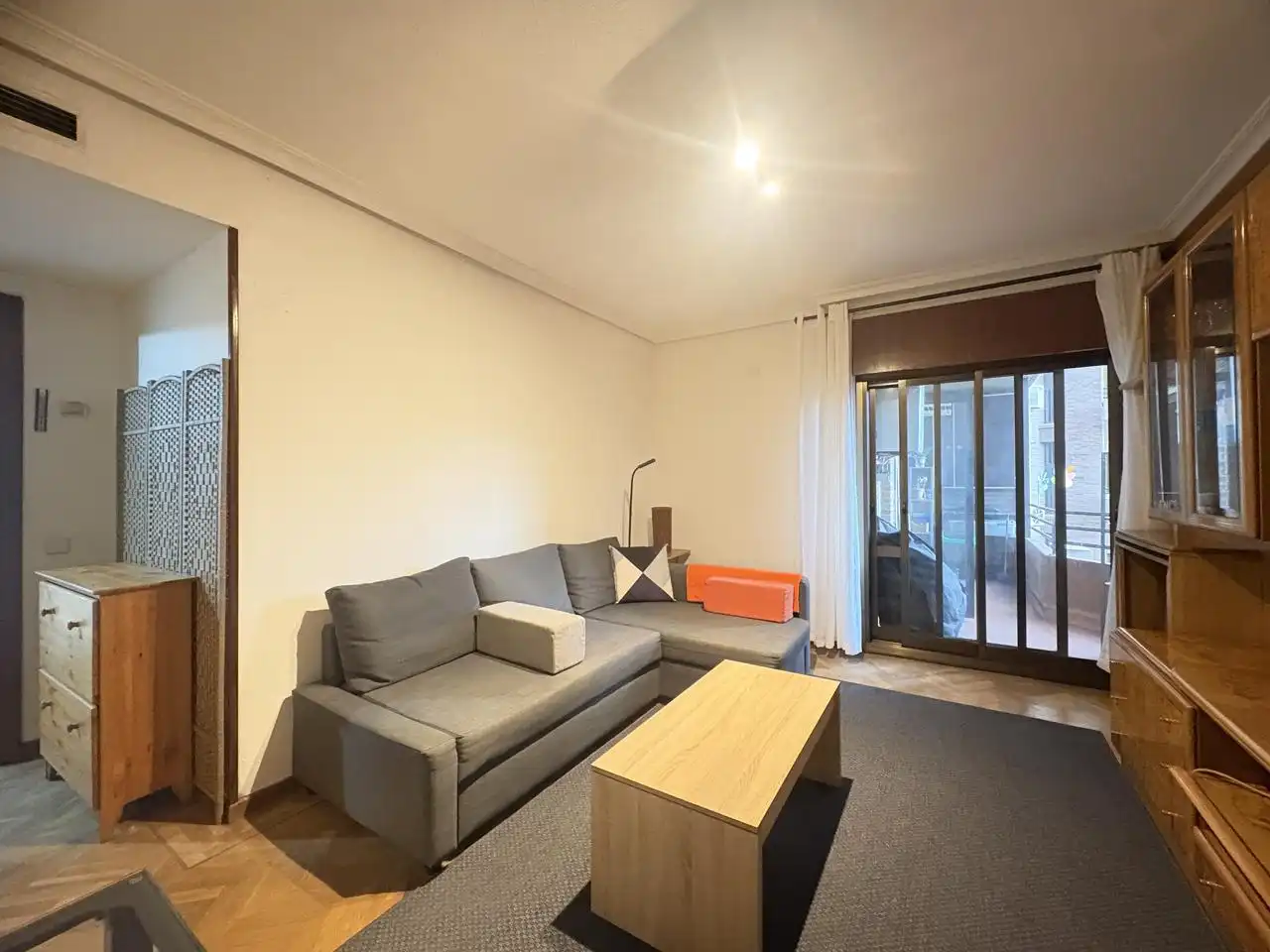 Living room of Flat for rent in Retiro