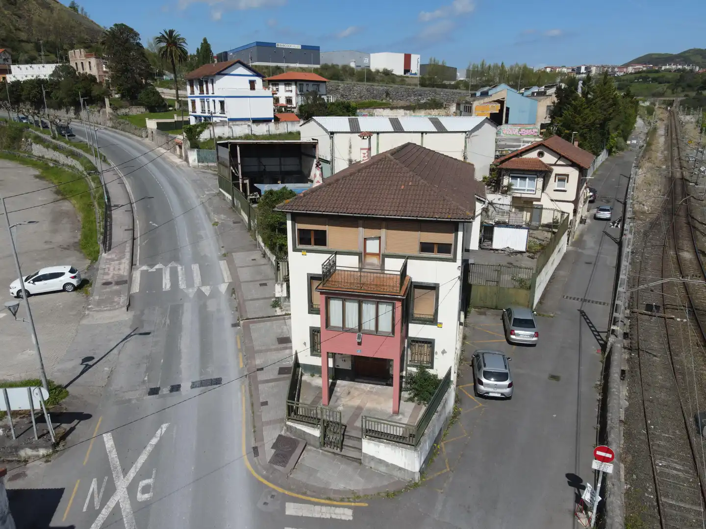 Vista exterior de Casa o xalet en venda en Ortuella amb Jardí privat i Terrassa