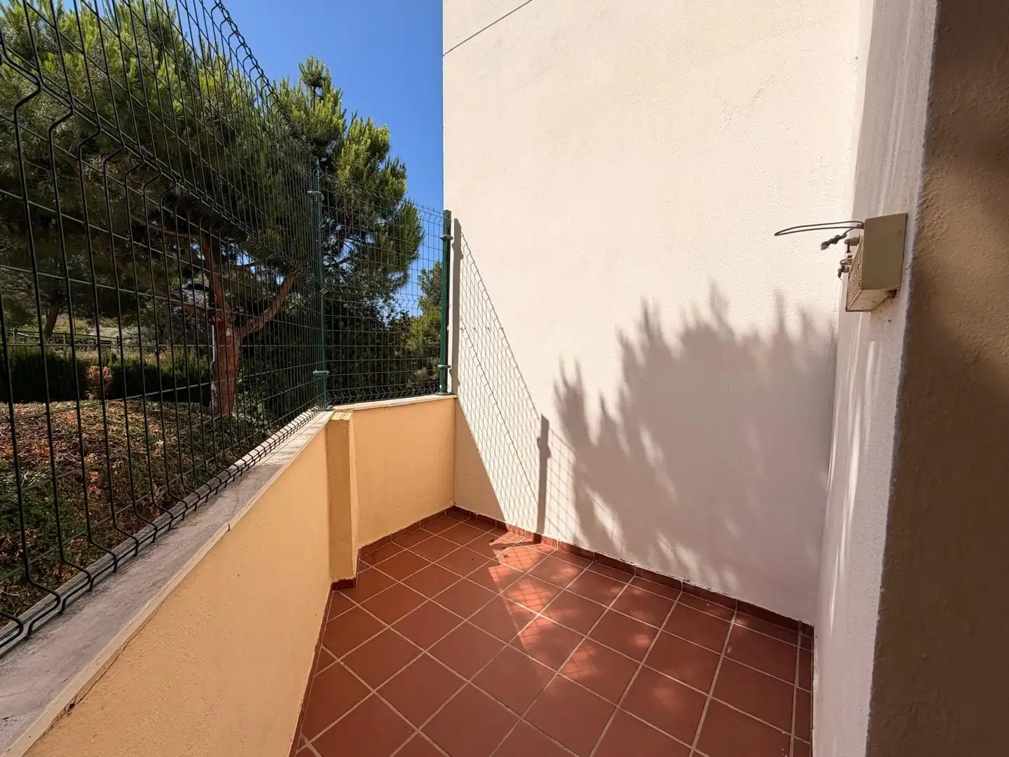 Balcony of Flat for rent in Benalmádena  with Air Conditioner, Heating and Private garden