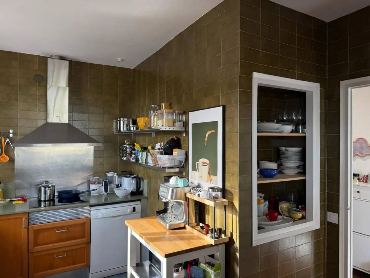 Cuina de Casa o xalet en venda en Lloret de Mar amb Aire condicionat, Calefacció i Jardí privat