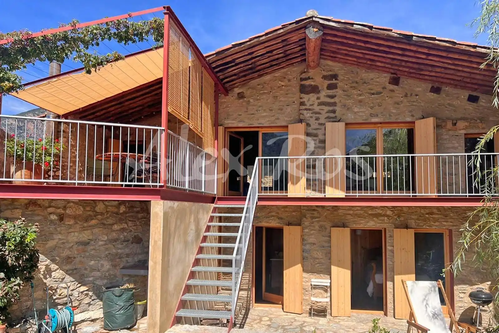 Vista exterior de Casa o chalet en venta en Arsèguel con Jardín privado y Terraza
