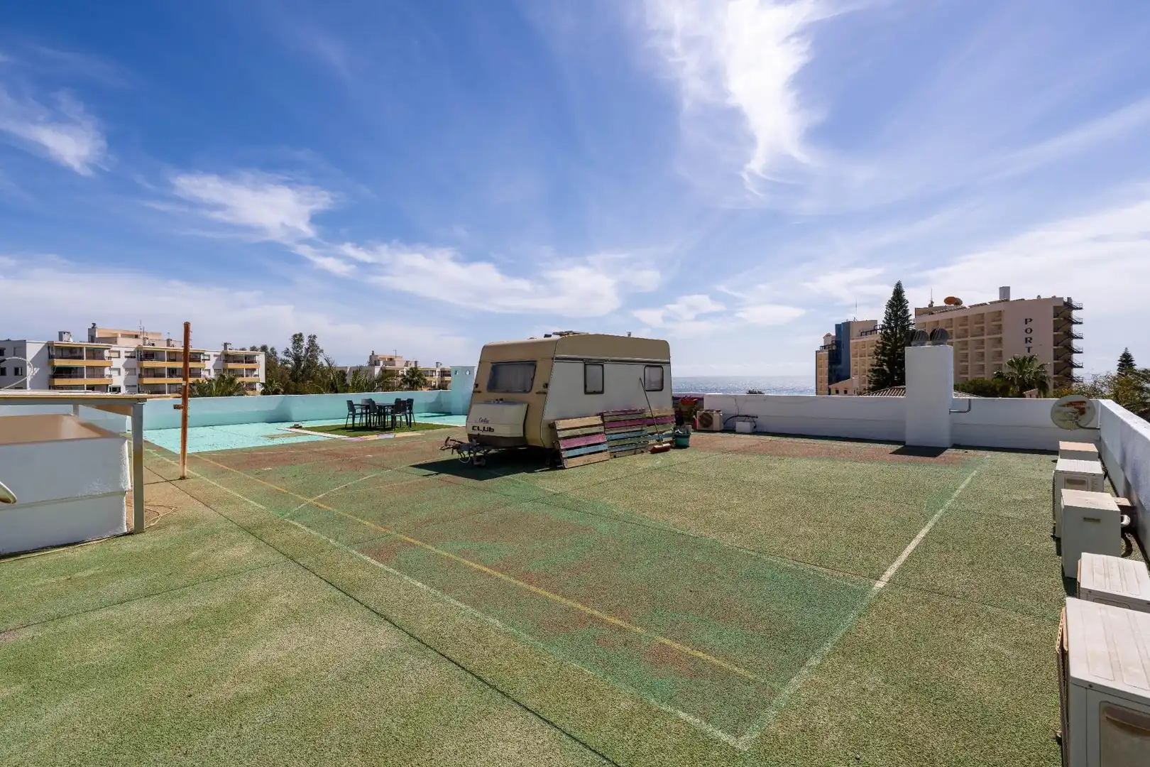 Terraza de Casa o chalet en venta en Roquetas de Mar con Aire acondicionado, Calefacción y Jardín privado