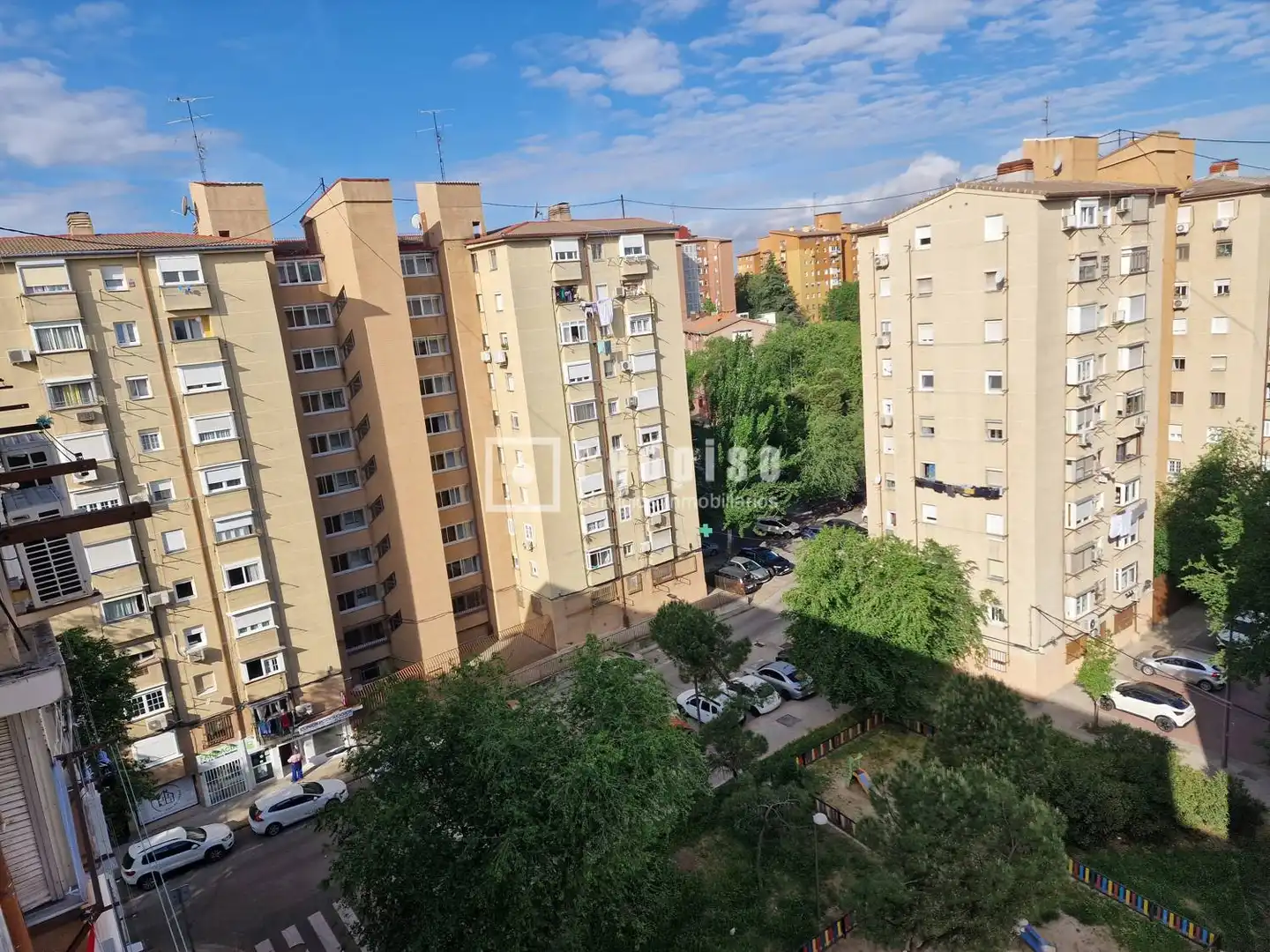 Vista exterior de Piso en venta en Madrid con Aire acondicionado, Calefacción y Jardín privado