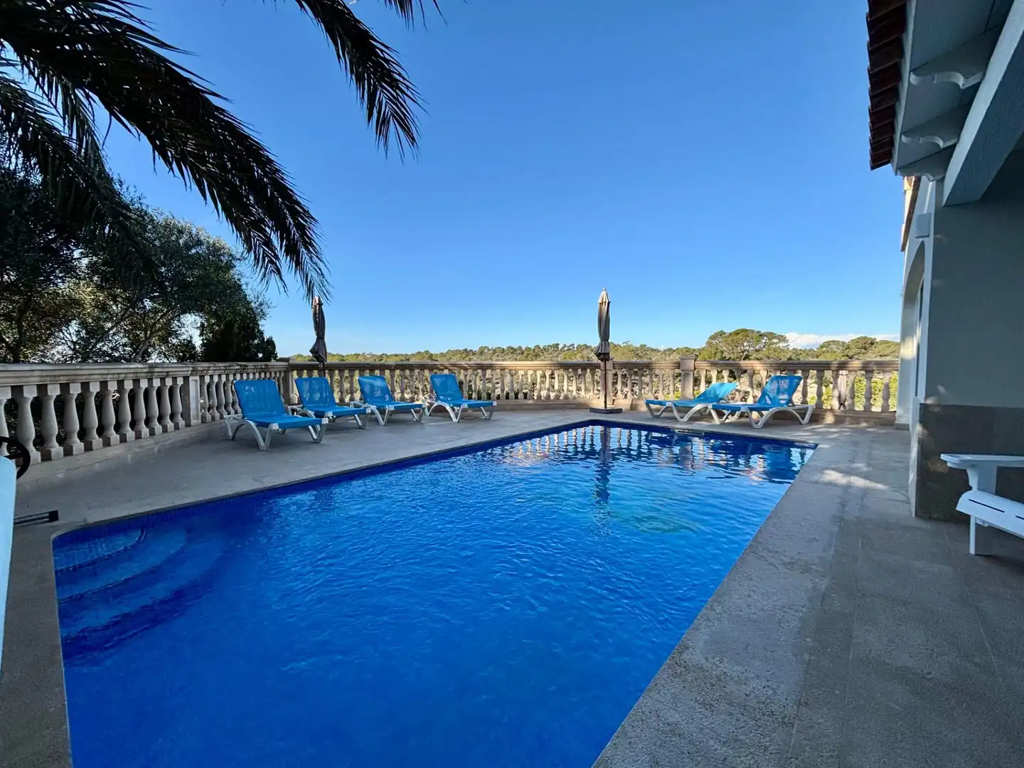 Piscina de Casa o xalet en venda en Llucmajor amb Aire condicionat, Jardí privat i Terrassa
