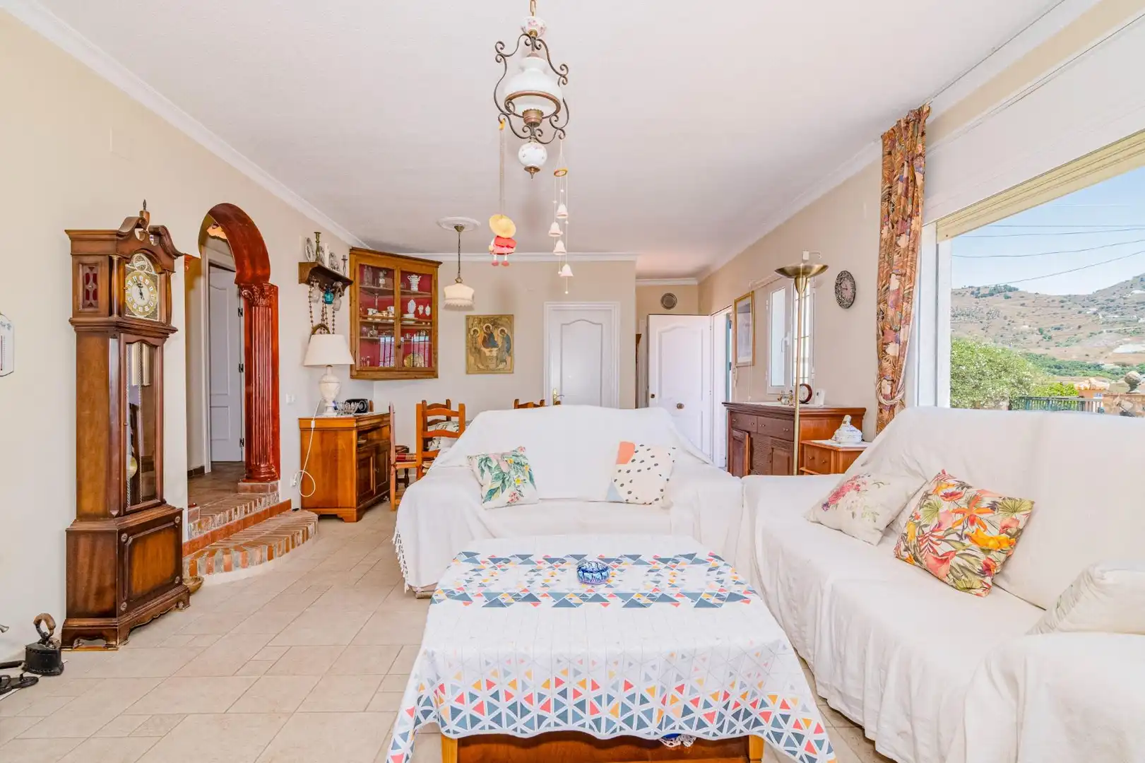 Sala de estar de Casa o chalet en venta en Almuñécar con Terraza y Piscina