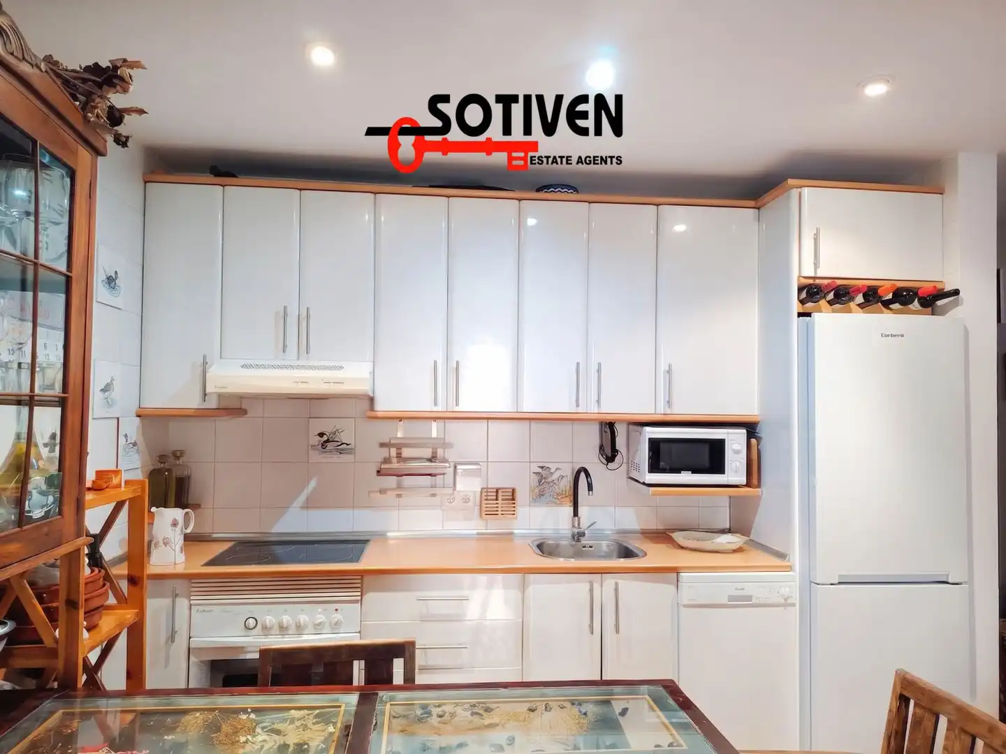 Cocina de Dúplex en venta en Granadilla de Abona con Terraza y Piscina comunitaria