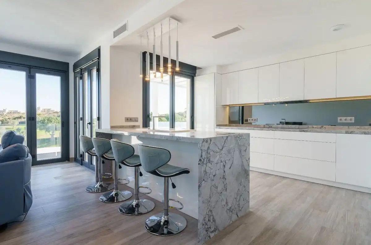 Cocina de Casa o chalet en venta en Mijas con Aire acondicionado, Jardín privado y Terraza