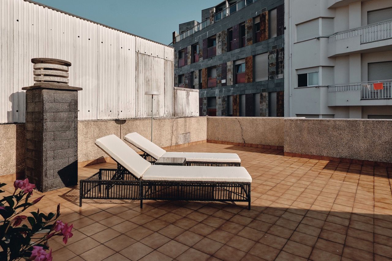 Terraza de Piso en venta en Sanxenxo con Terraza, Amueblado y Horno