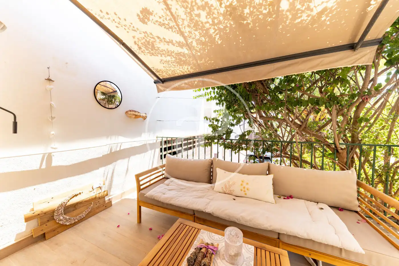 Terrace of Detached homes for rent in Calvià  with Air Conditioner, Heating and Private garden