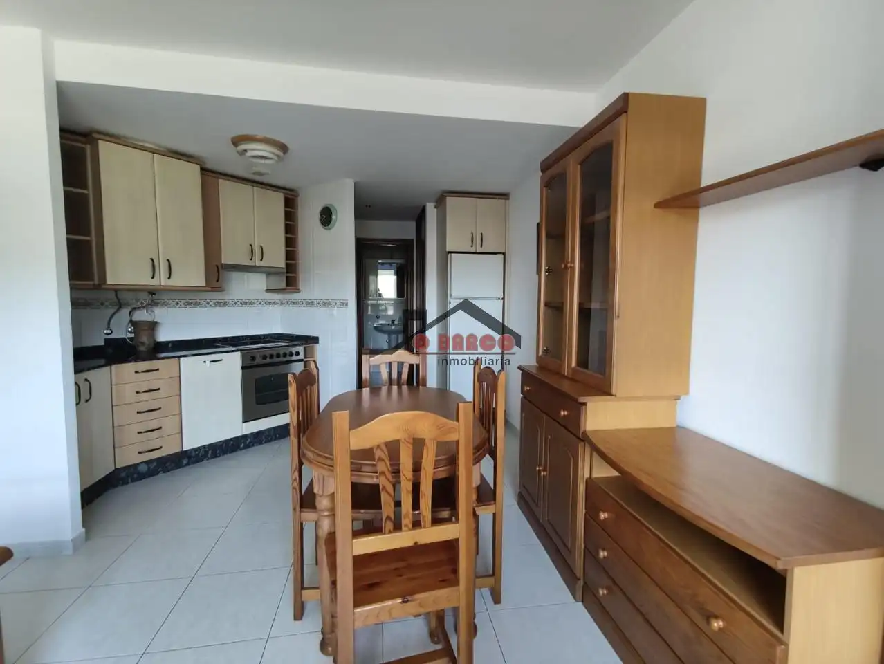 Cocina de Apartamento en venta en O Barco de Valdeorras   con Calefacción y Amueblado