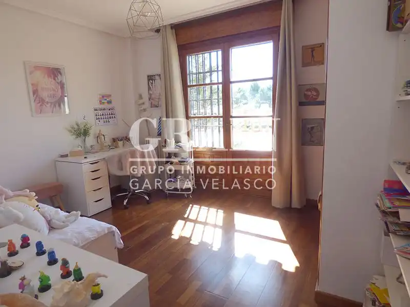 Bedroom of Houses for sale in Albacete  with Air Conditioner, Heating and Private garden